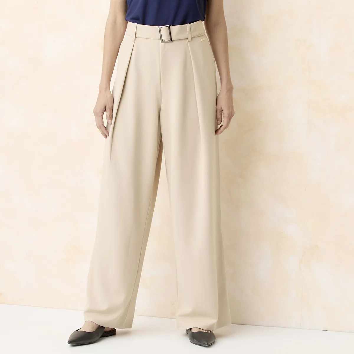 STEFANO COCCI - Pantalón Fluido Mujer Stefano Cocci