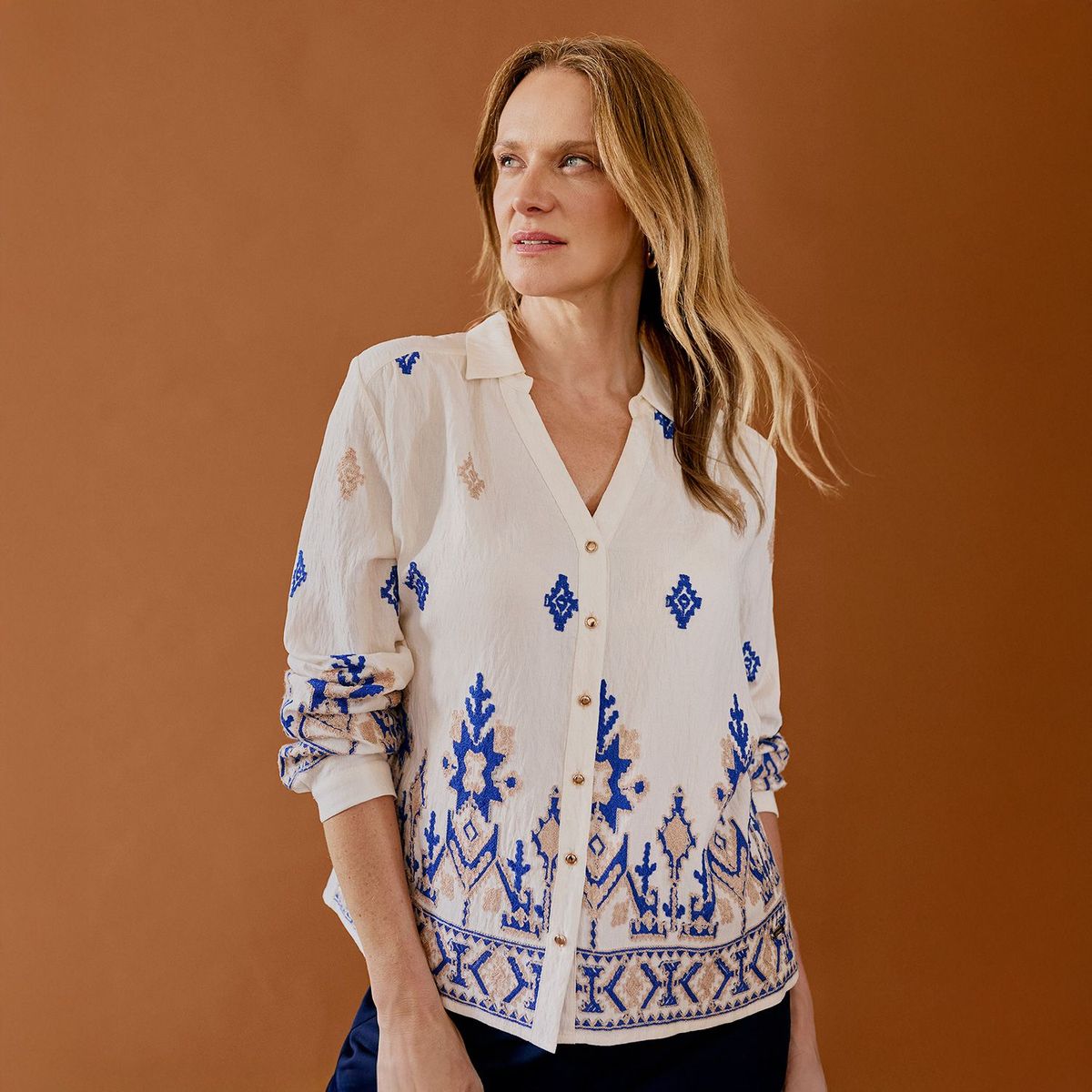 STEFANO COCCI - Blusa Manga Larga Mujer Stefano Cocci