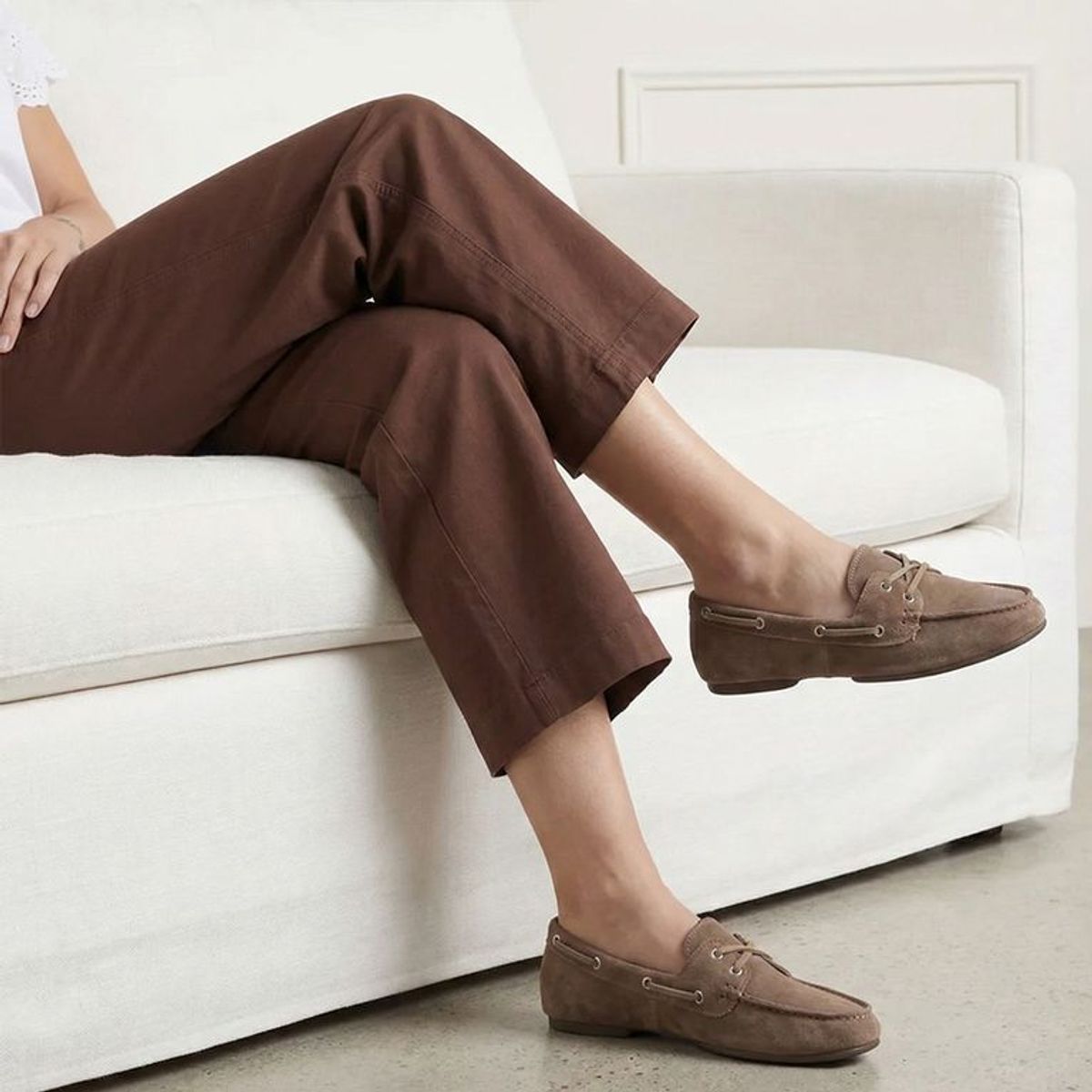 BASEMENT - Mocasines Mujer de Cuero Basement