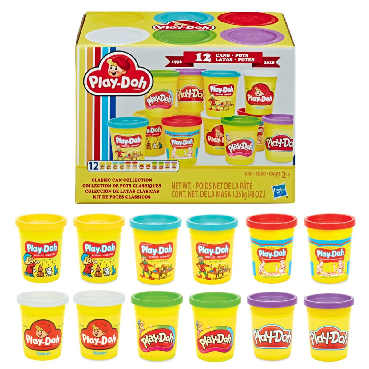 PLAY DOH - Masas y Plastilinas Colección Clásica Play Doh