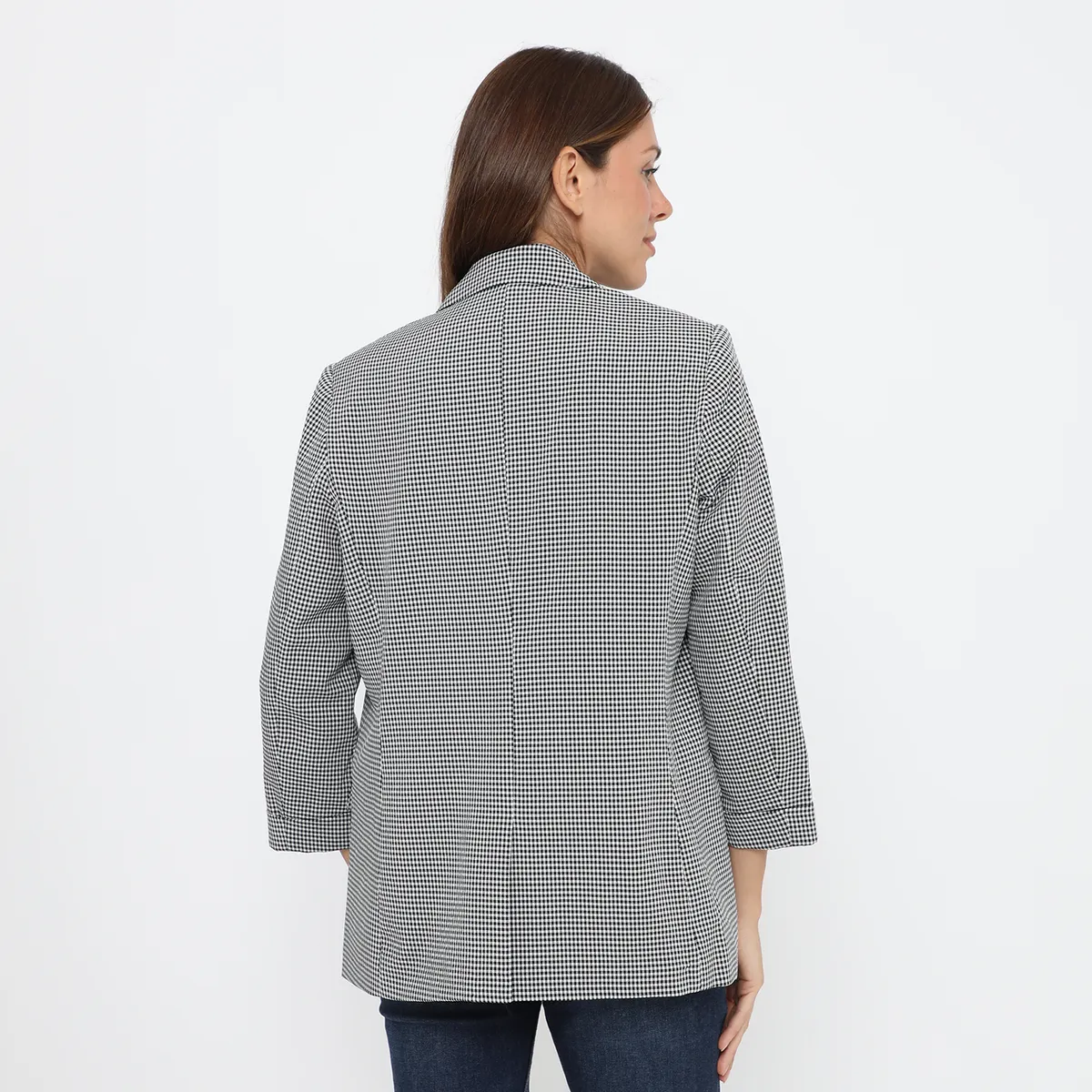 UNIVERSITY CLUB - BLAZER CR CREAM VICHY S