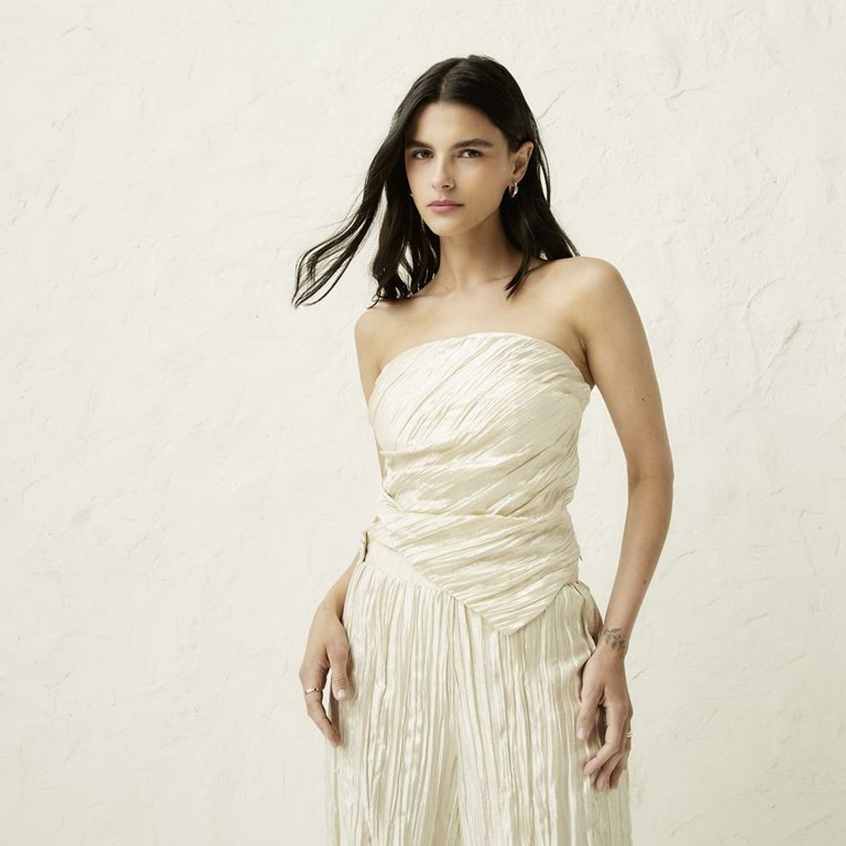 BASEMENT - Top Strapless Mujer Basement Studio