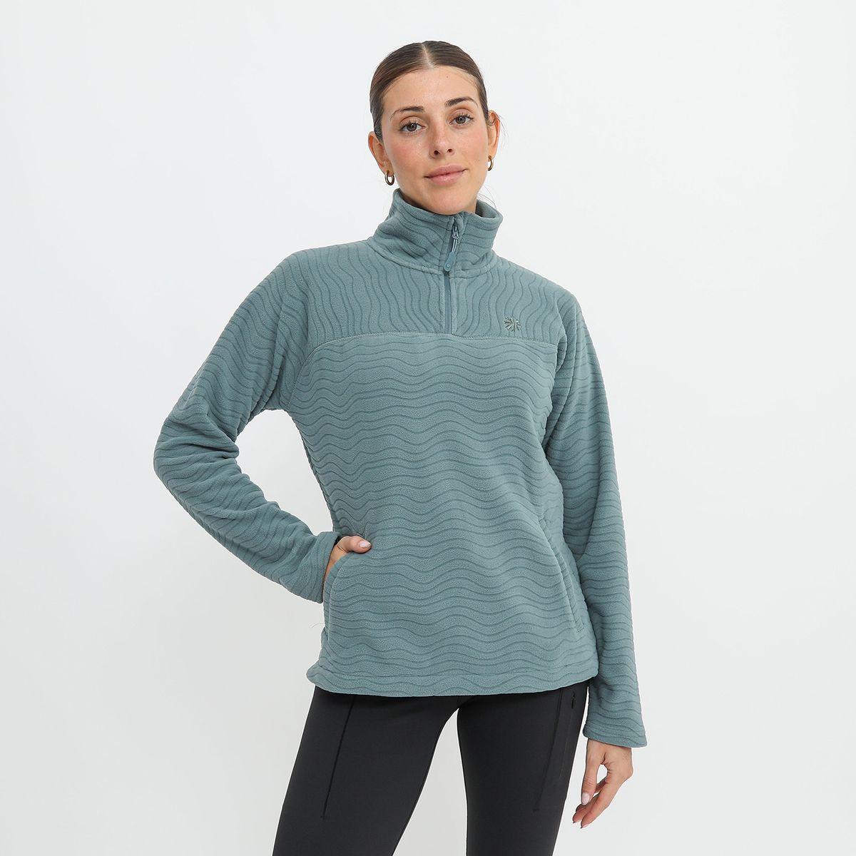 MOUNTAIN GEAR - Polar Half Zipper Deportivo Mujer Mountain Gear