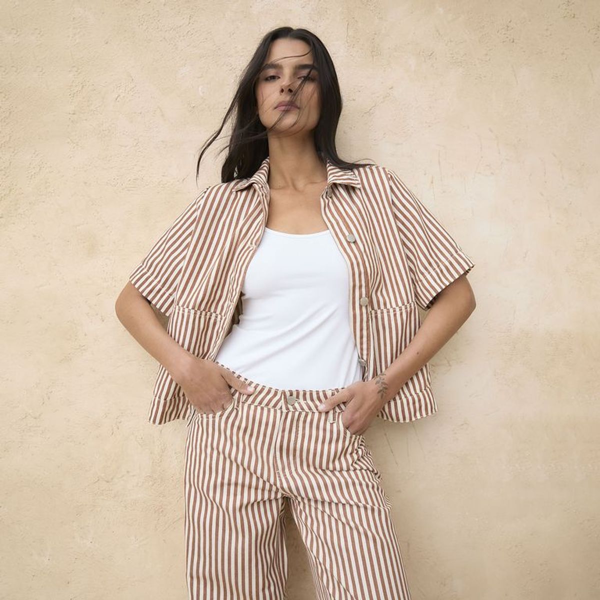 BASEMENT - Casaca Manga Corta Mujer Basement