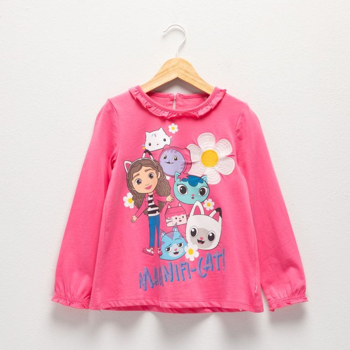 GABBYS DOLLHOUSE - Polo Niña Manga Larga Algodón Gabbys Dollhouse