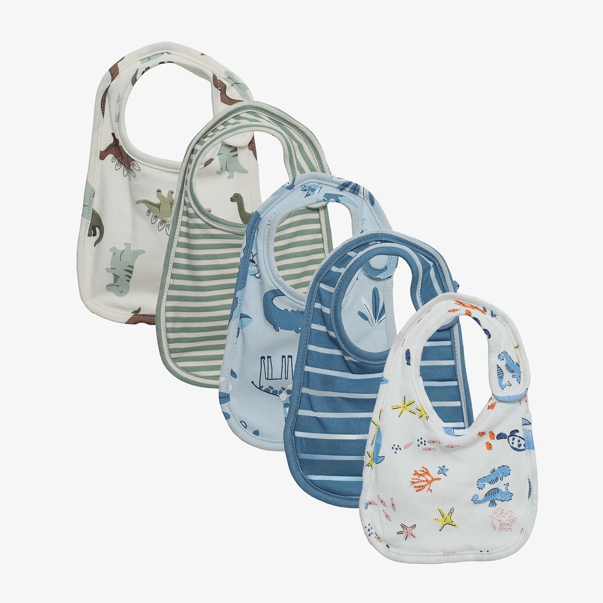 YAMP - Babero Bebé Niño Niña Pack X5 Yamp