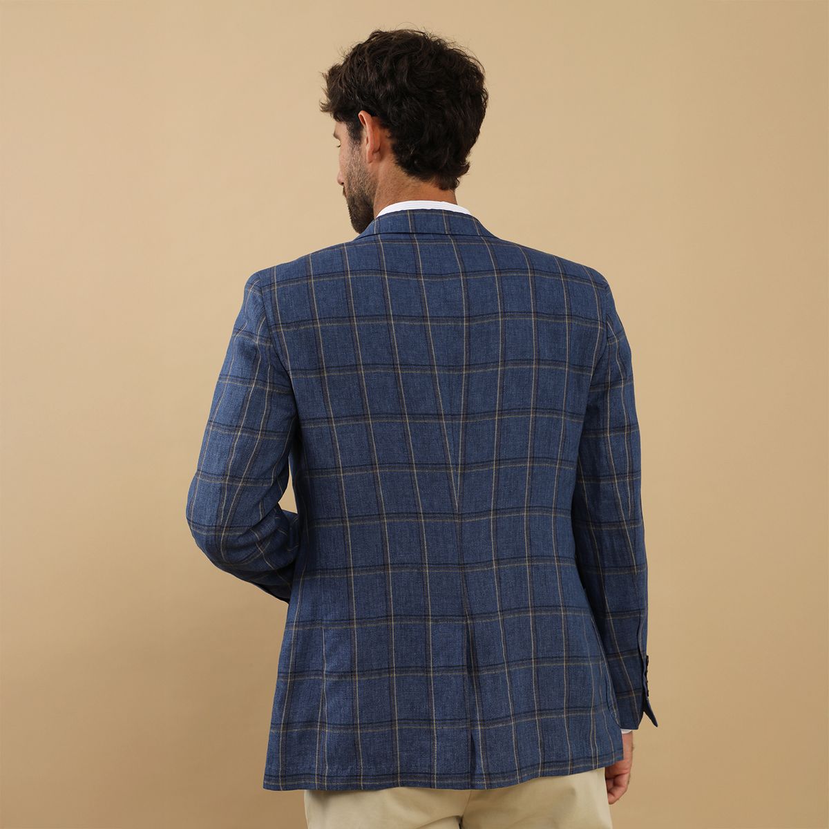 LA MARTINA - Saco 100% Lino Regular Fit Hombre La Martina