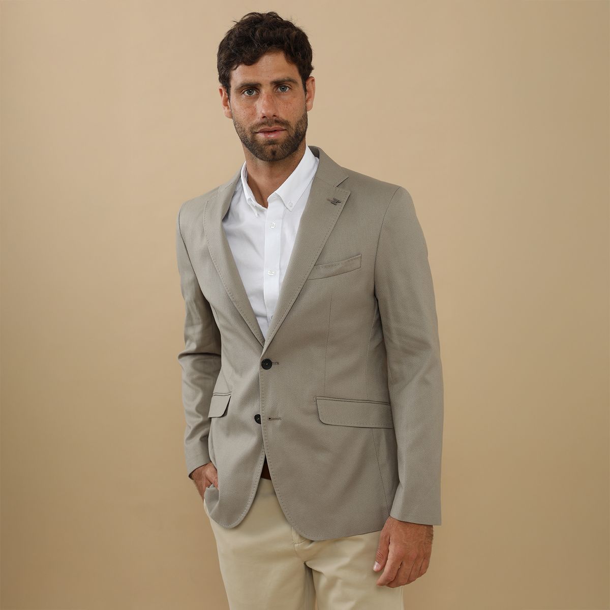 WOLF&HANK - Saco 100% Algodón Regular Fit Hombre Wolf&hank