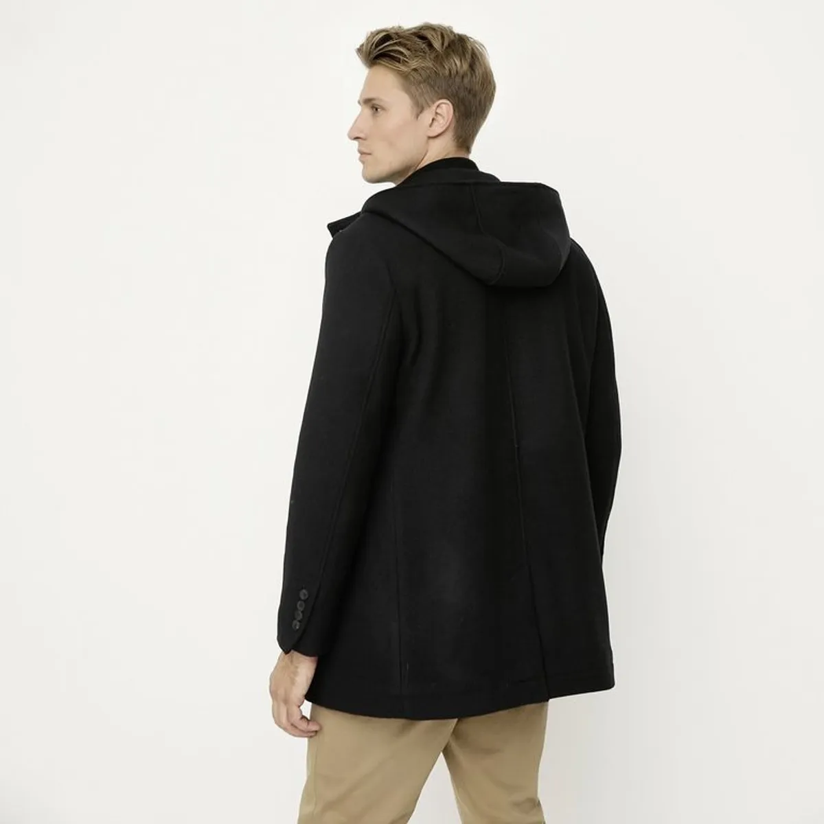 WOLF&HANK - Abrigo Casual Manga larga Hombre Wolf&Hank