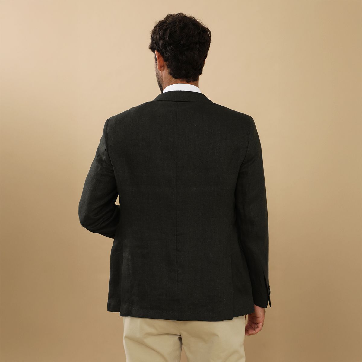 WOLF&HANK - Saco 100% Lino Regular Fit Hombre Wolf&hank