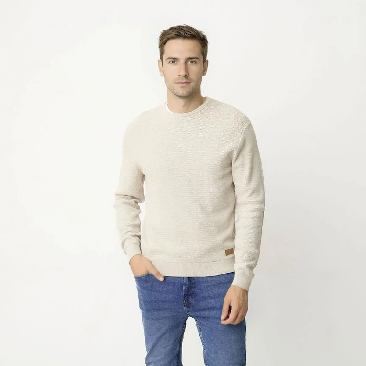 UNIVERSITY CLUB - Chompa 100% Algodón Casual Hombre University Club