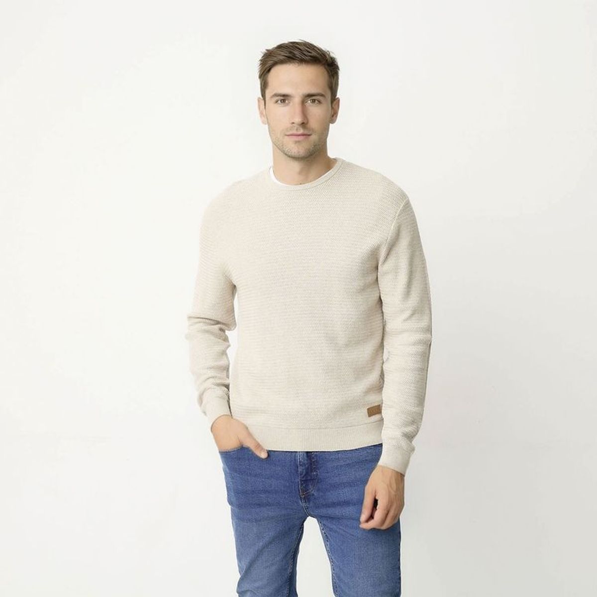 UNIVERSITY CLUB - Chompa 100% Algodón Casual Hombre University Club