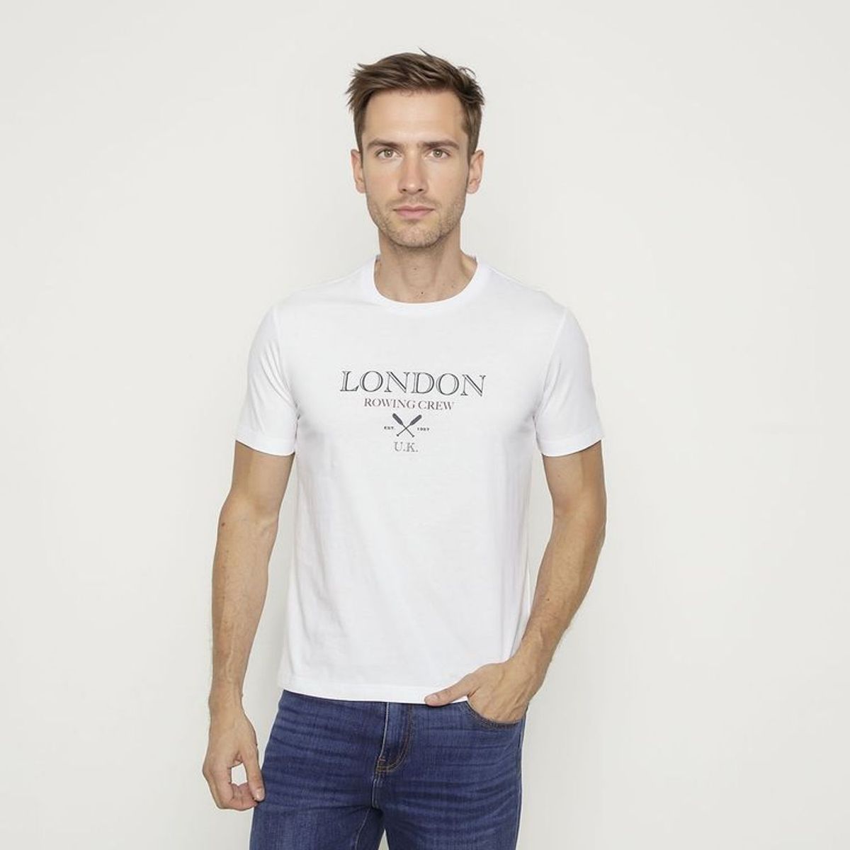 UNIVERSITY CLUB - Polo 100% Algodón Regular Fit Hombre University Club