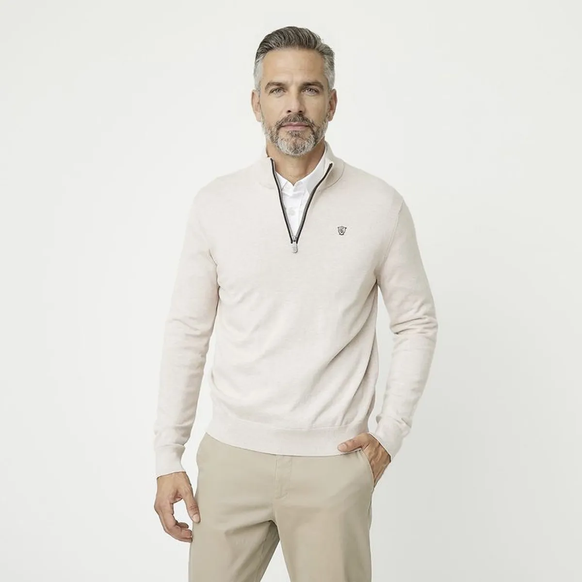 CHRISTIAN LACROIX - Chompa 100% Algodón Casual Hombre Christian Lacroix