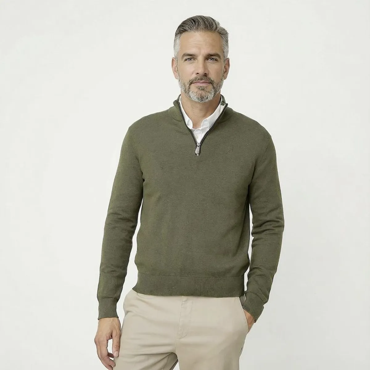 CHRISTIAN LACROIX - Chompa 100% Algodón Casual Hombre Christian Lacroix