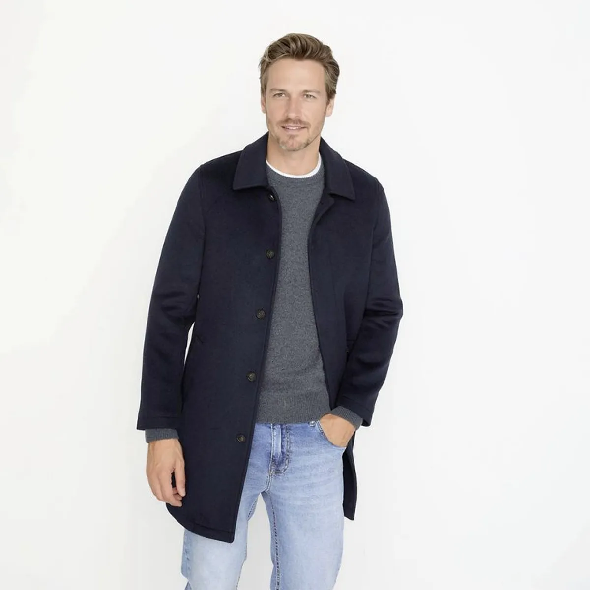 LA MARTINA - Abrigo Casual Manga Larga Hombre La Martina