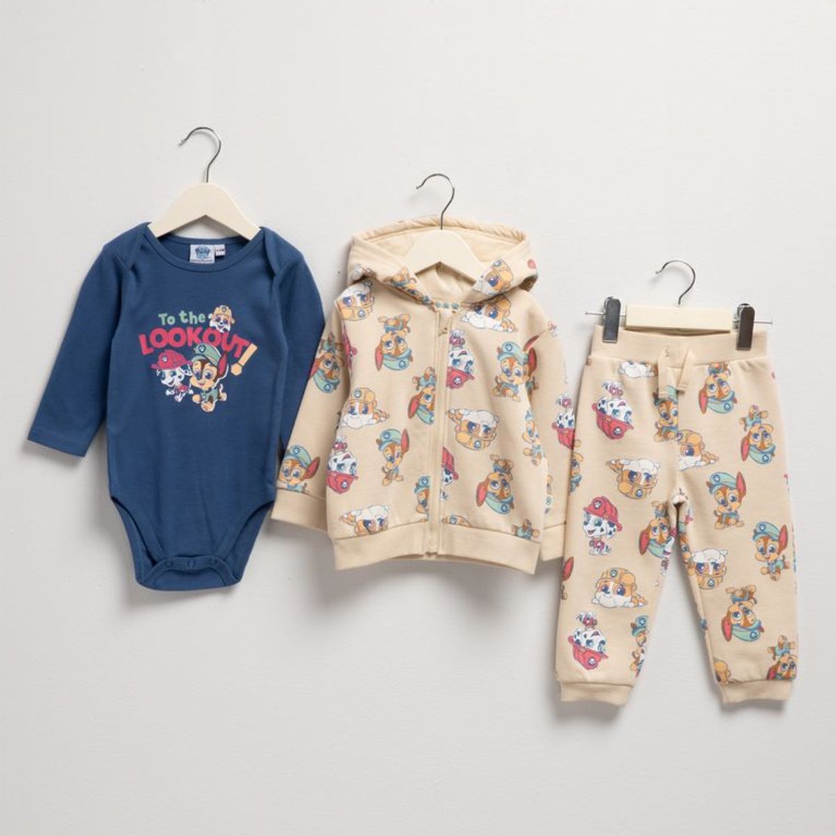 PAW PATROL - Conjunto Bebé Niño Algodón Paw Patrol