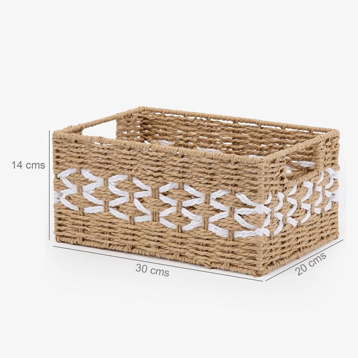 MICA - Canasto Natural 30x20x14cm