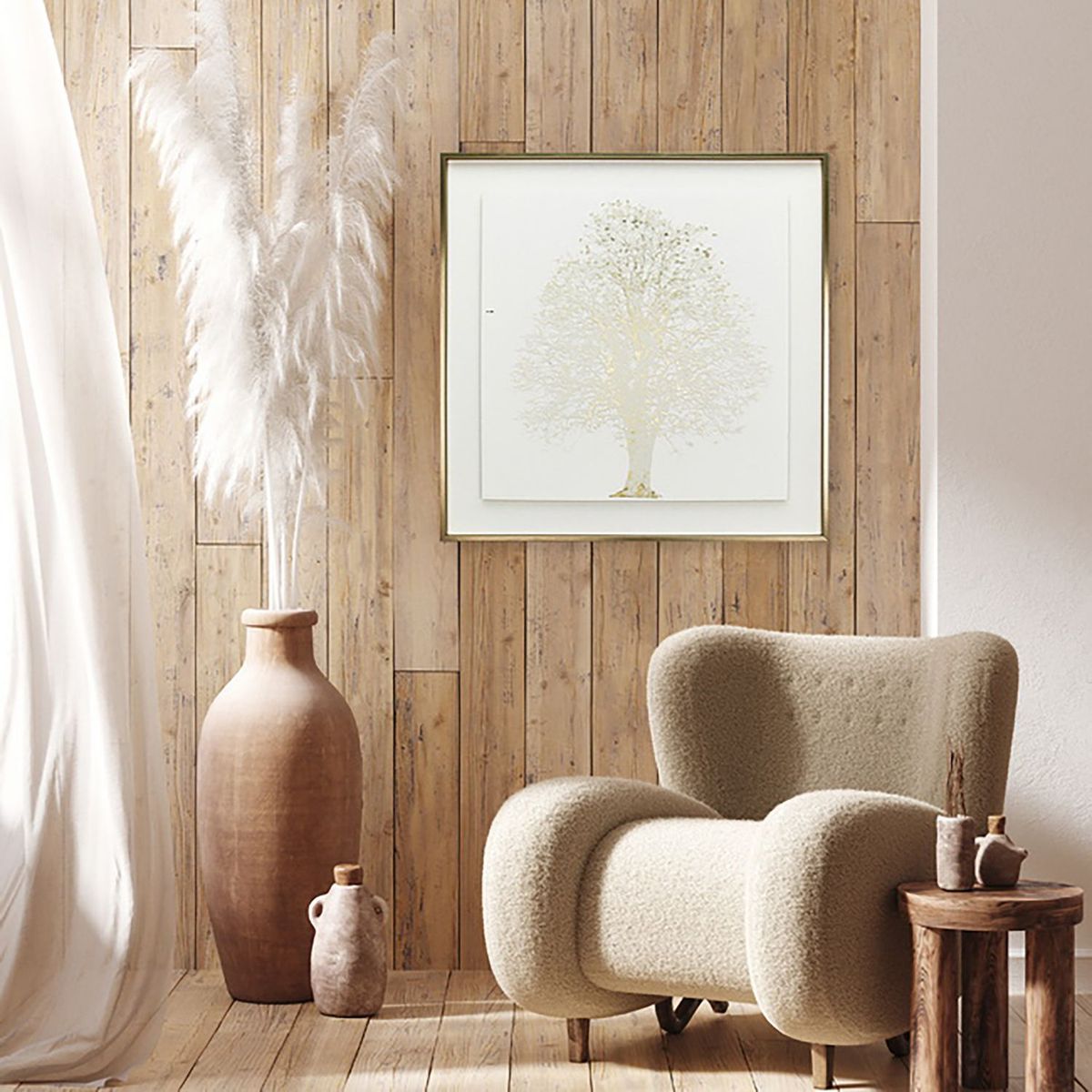 BASEMENT HOME - Cuadro Moda 80x80cm