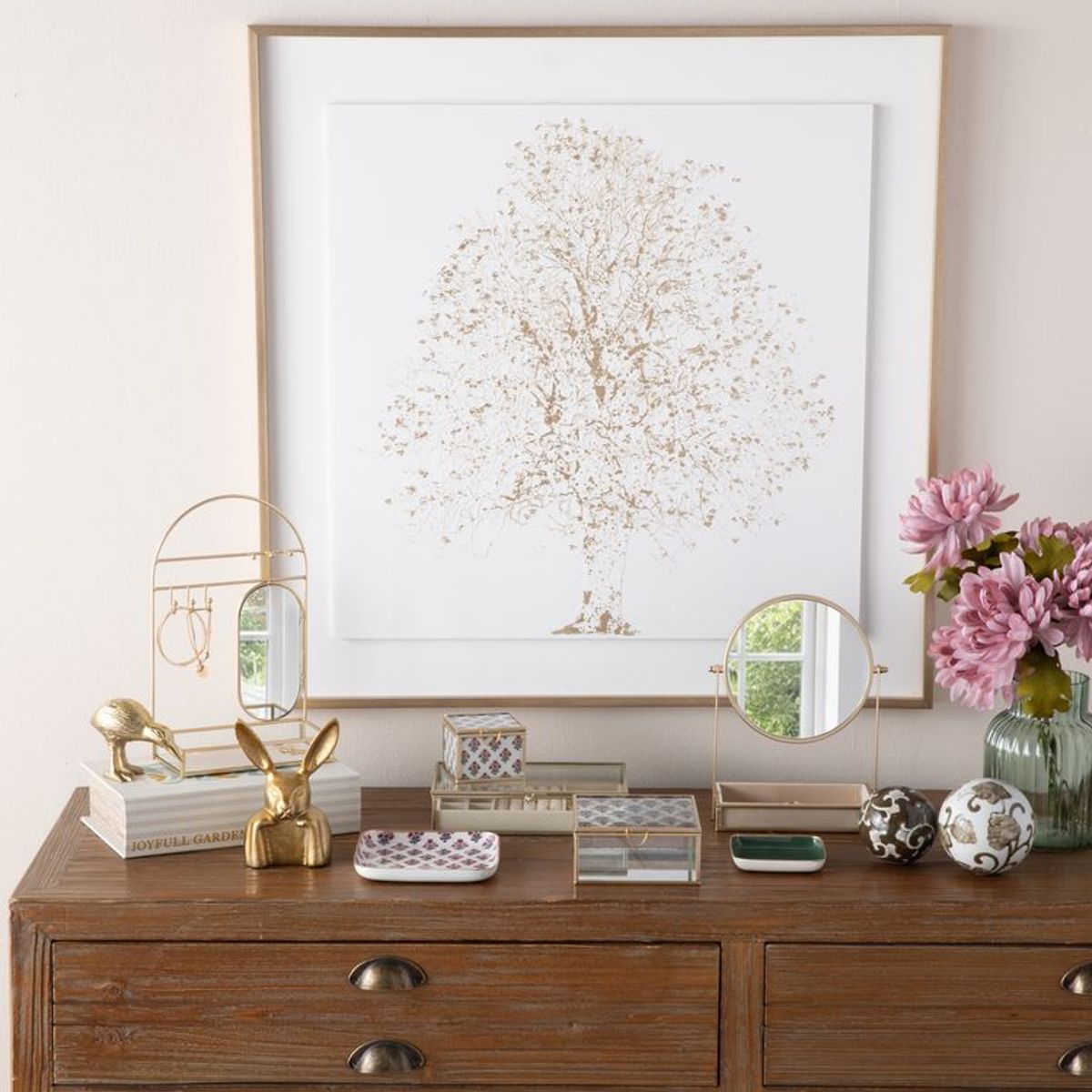 BASEMENT HOME - Cuadro Moda 80x80cm