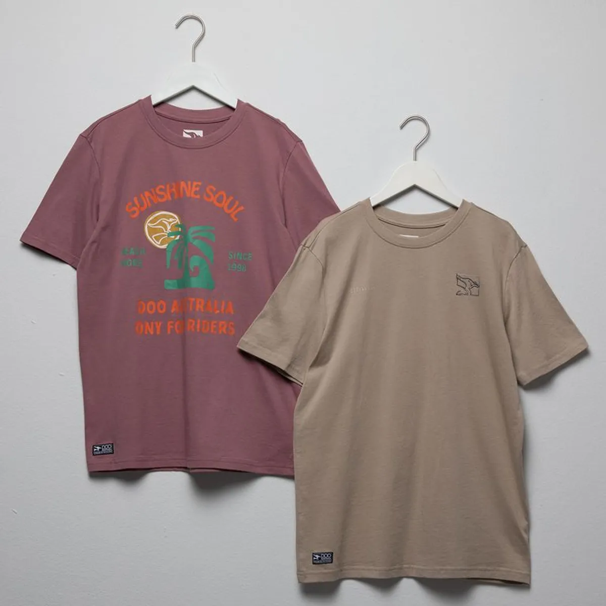 DOO AUSTRALIA - Polo Niño Pack X2 Manga Corta Algodón Doo Australia