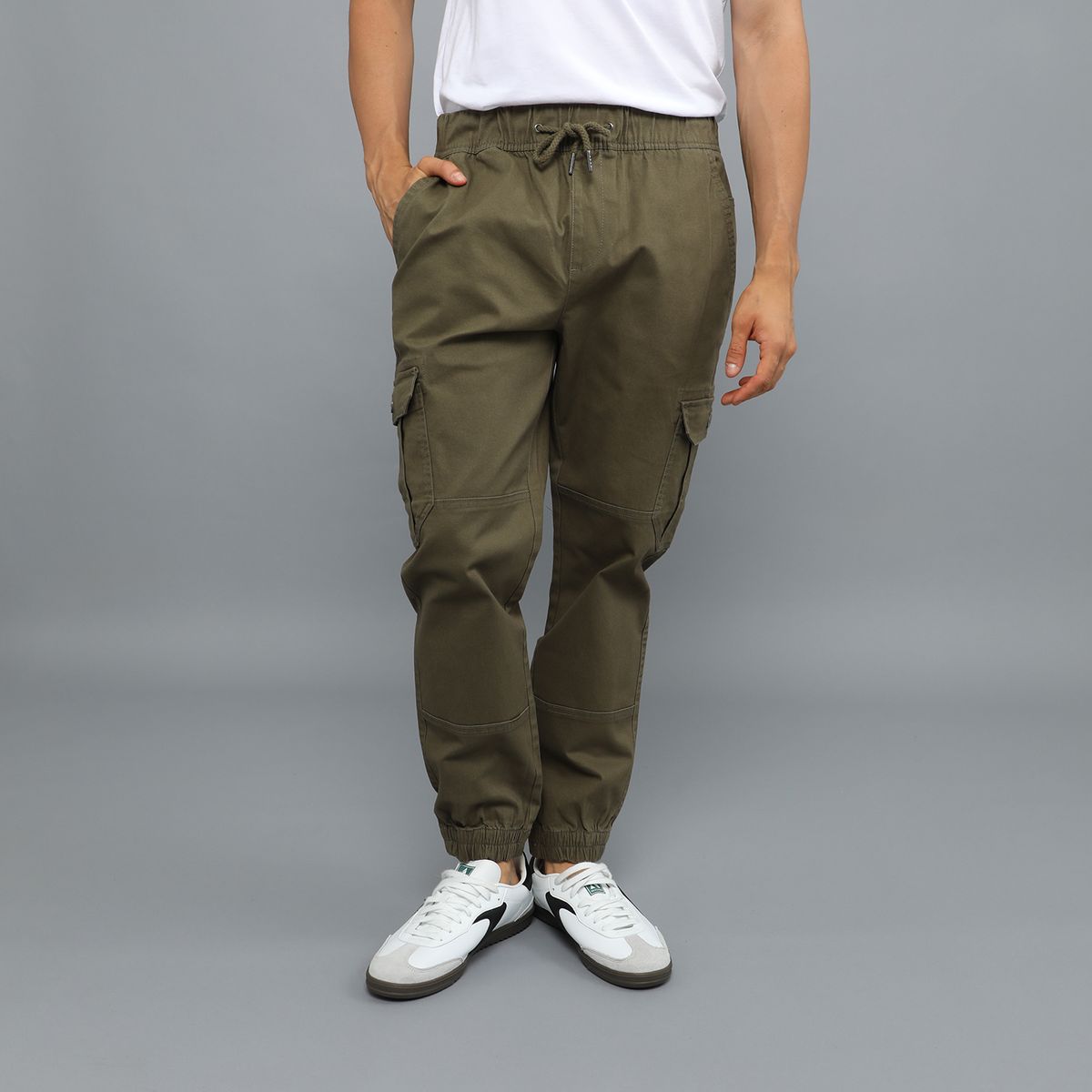 AMERICAN ABBEY - Pantalón Jogger Cargo American Abbey