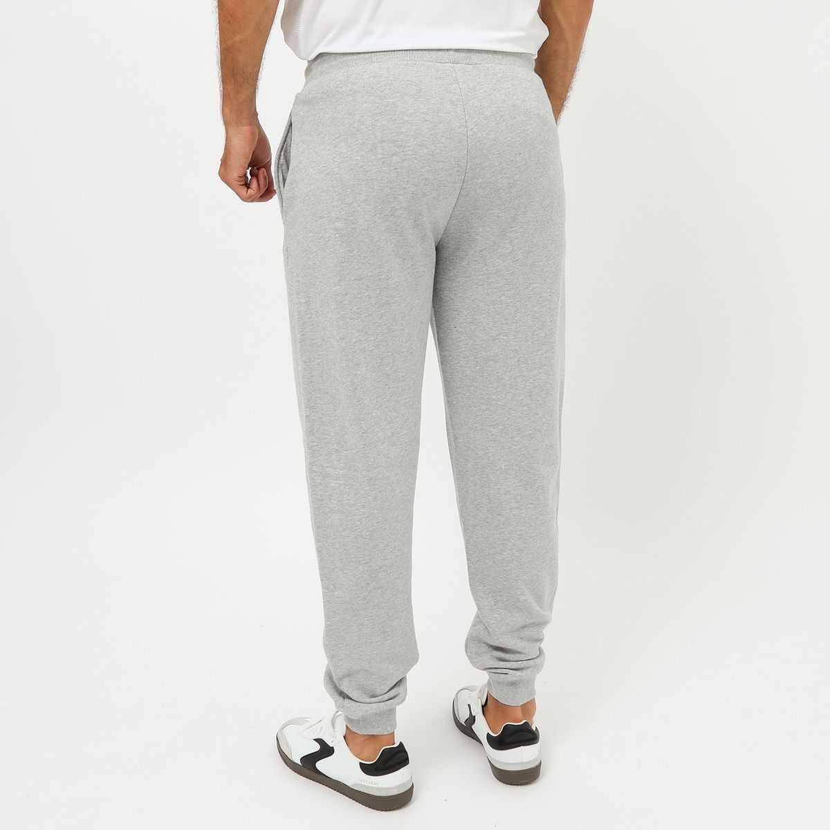 REEBOK - Pantalón 100% Algodón Deportivo Hombre Reebok