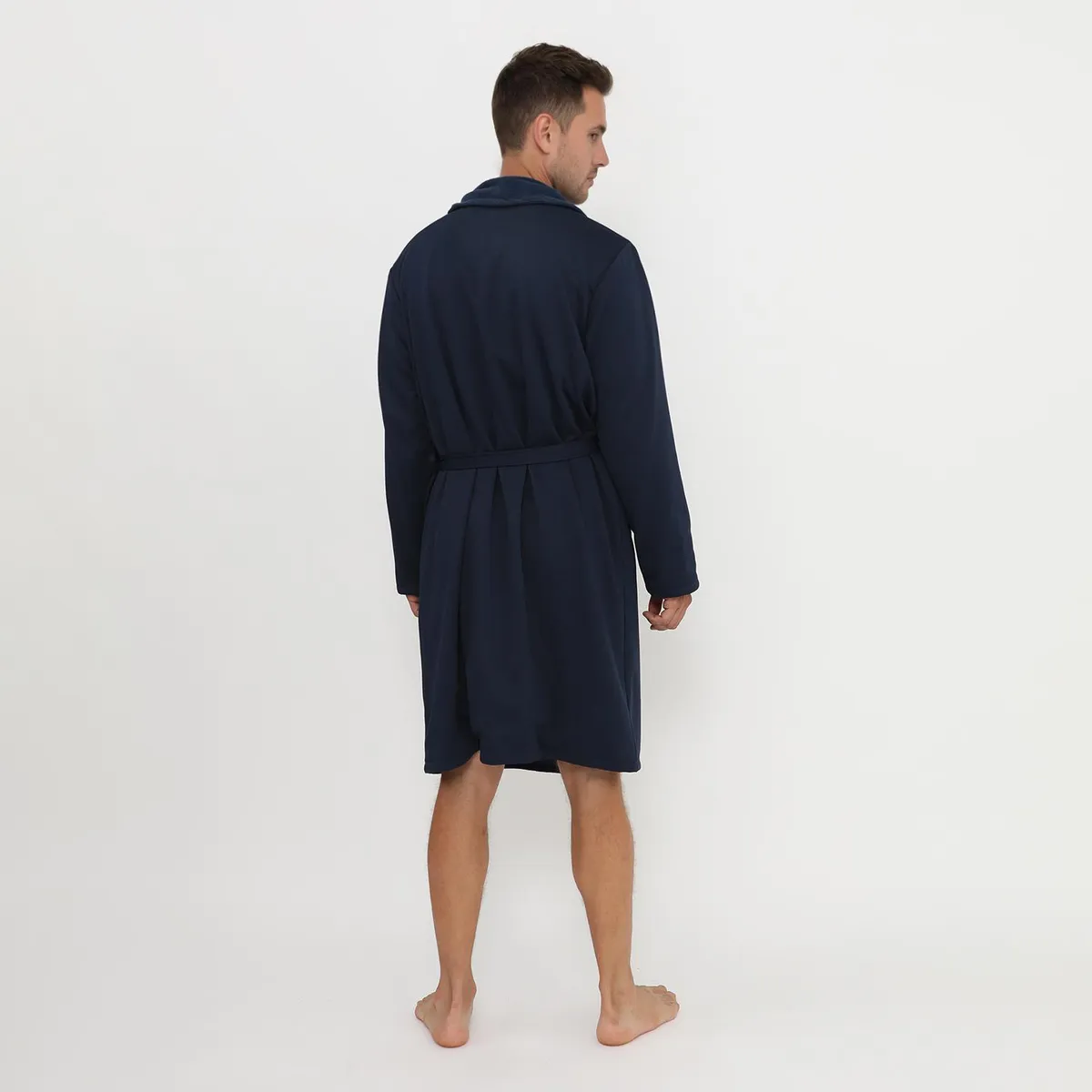 BENETTON - Bata Hombre Waffle con Algodón 240gr