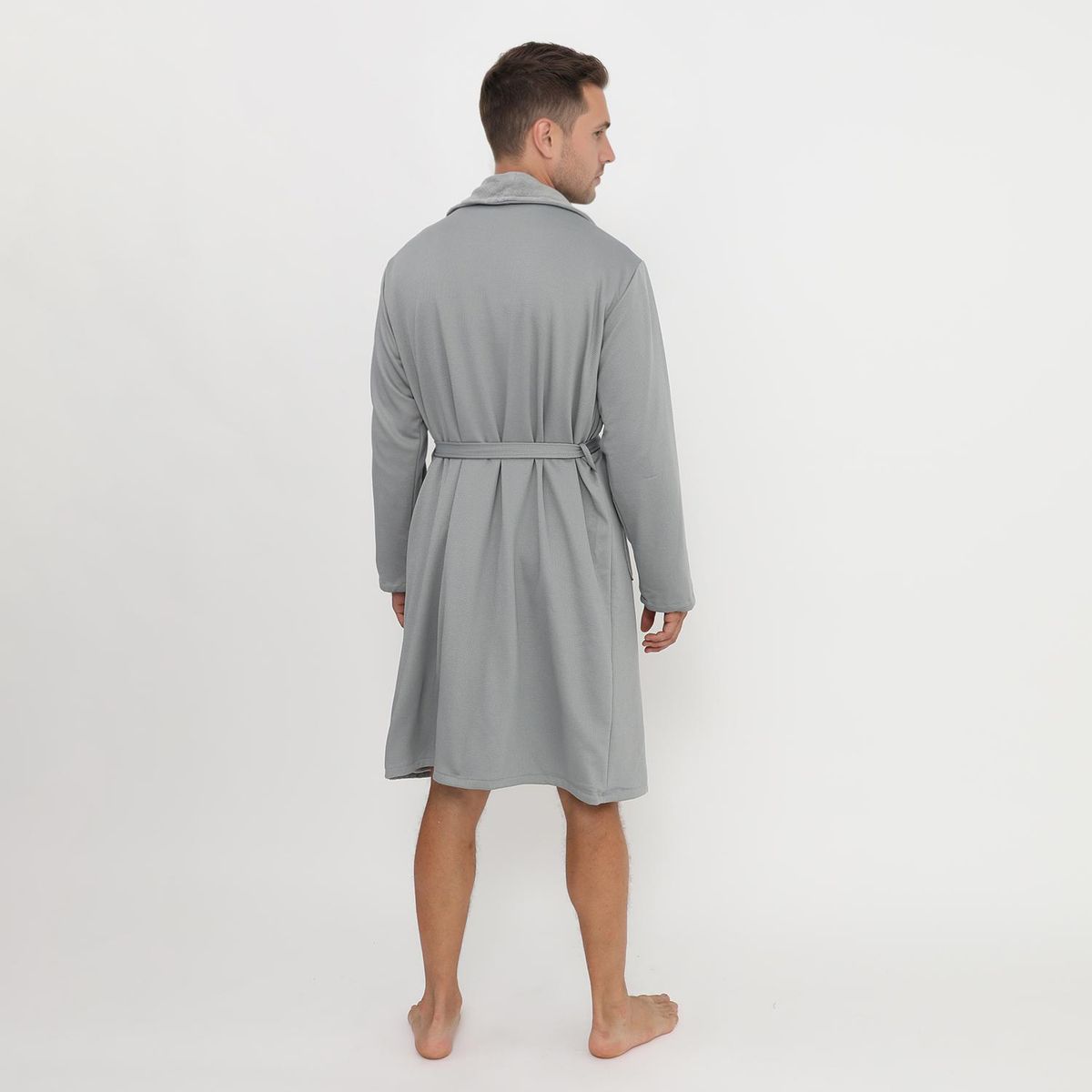 BENETTON - Bata Hombre Waffle con Algodón 240gr