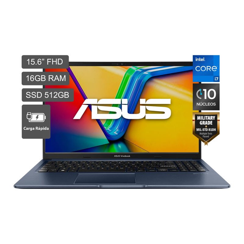Laptop Asus Vivobook 15 Intel Core I7-13620h 16gb 512gbssd 15.6