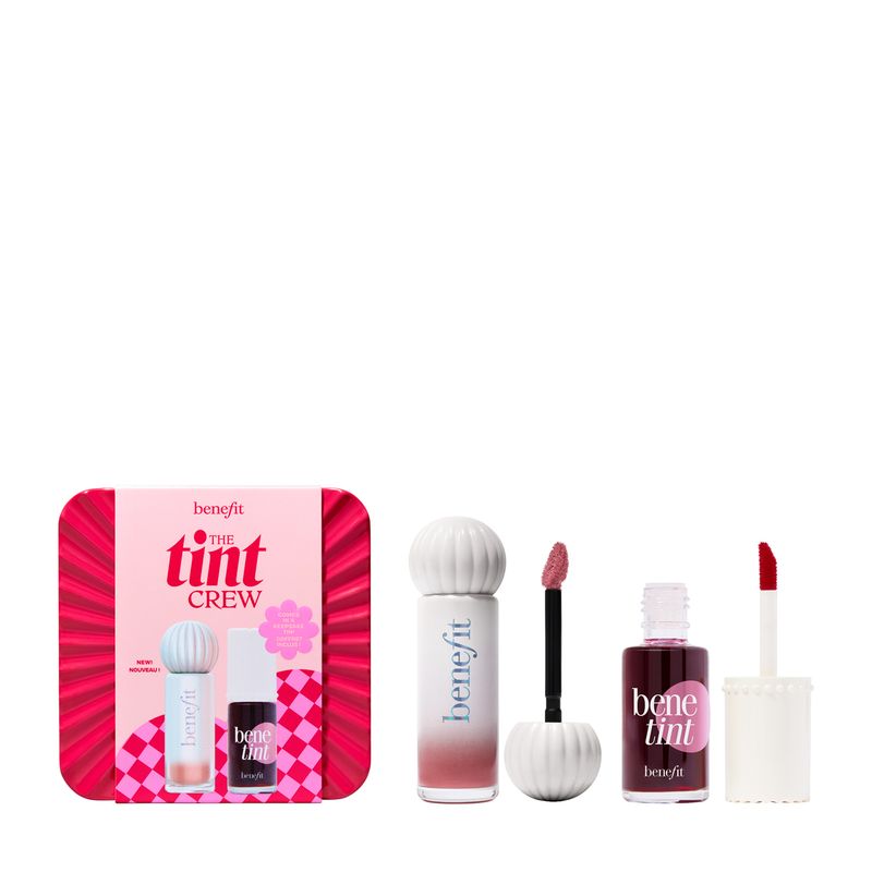 BENEFIT - Set De Labios The Tint Crew - Benetint Original Y Splashtint Tono Skinny Dip