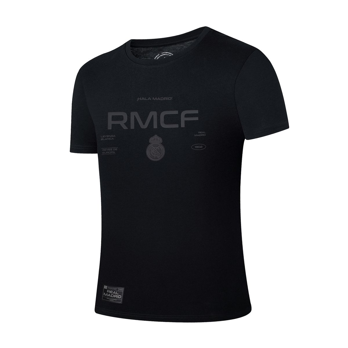 REAL MADRID - Camiseta Manga Corta De Hombre Real Madrid Back On Black