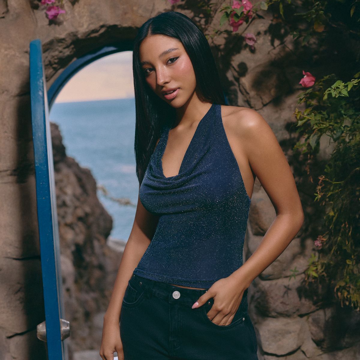 SYBILLA - Top Halter Mujer Sybilla