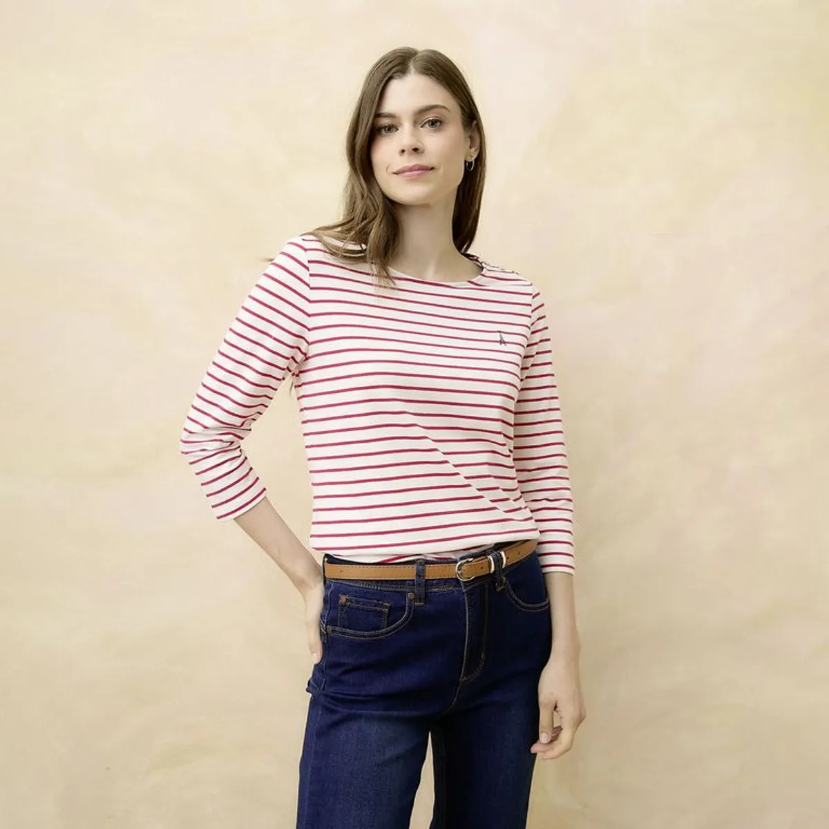 ELLE - Polo Manga Larga Mujer Elle