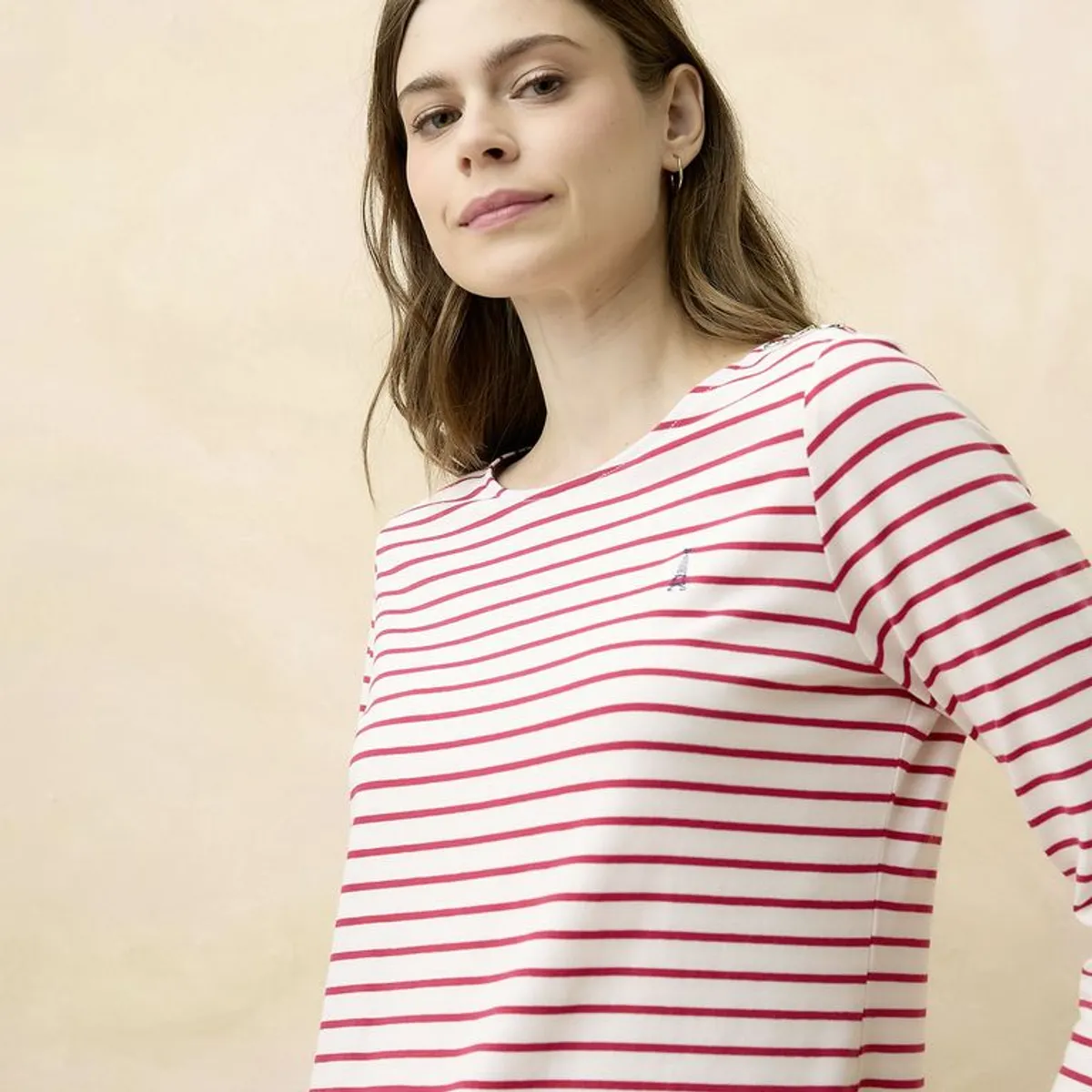 ELLE - Polo Manga Larga Mujer Elle