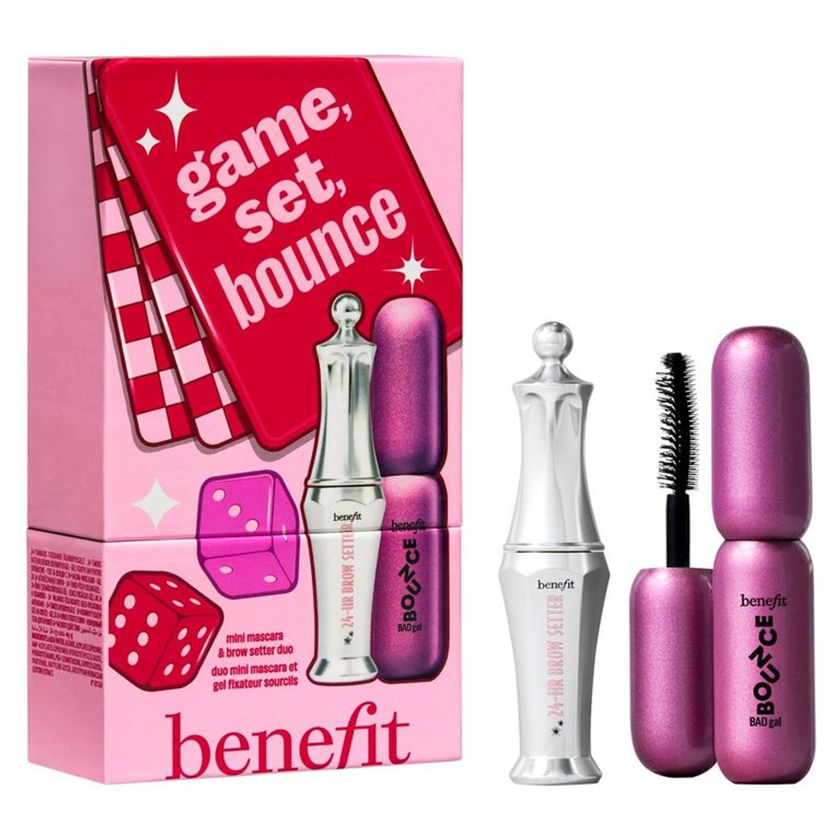 BENEFIT - Set Ojos Y Cejas Game Set Bounce Bounce - Máscara Y Gel 24hr