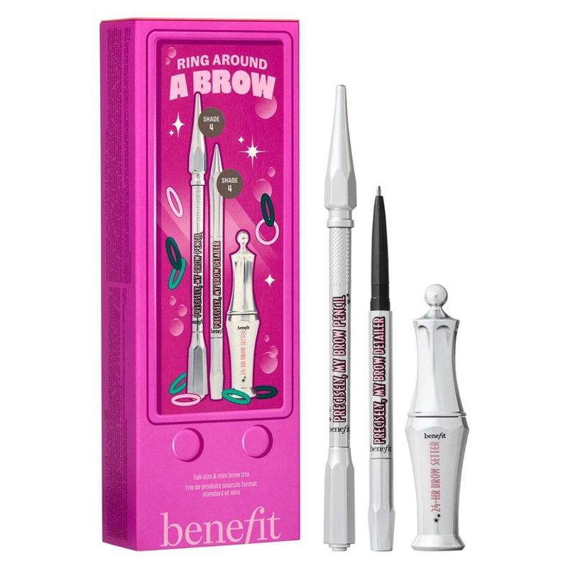 BENEFIT - Set De Cejas Ring Around A Brow - Gel 24hr, Lápiz De Cejas De Precisión Y Delgado