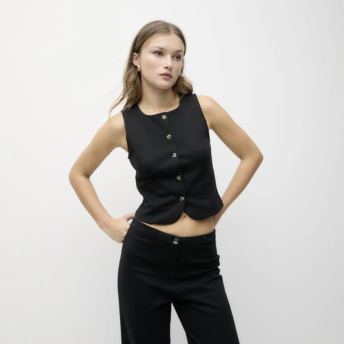 SYBILLA - Blusa Sin Mangas Mujer Sybilla