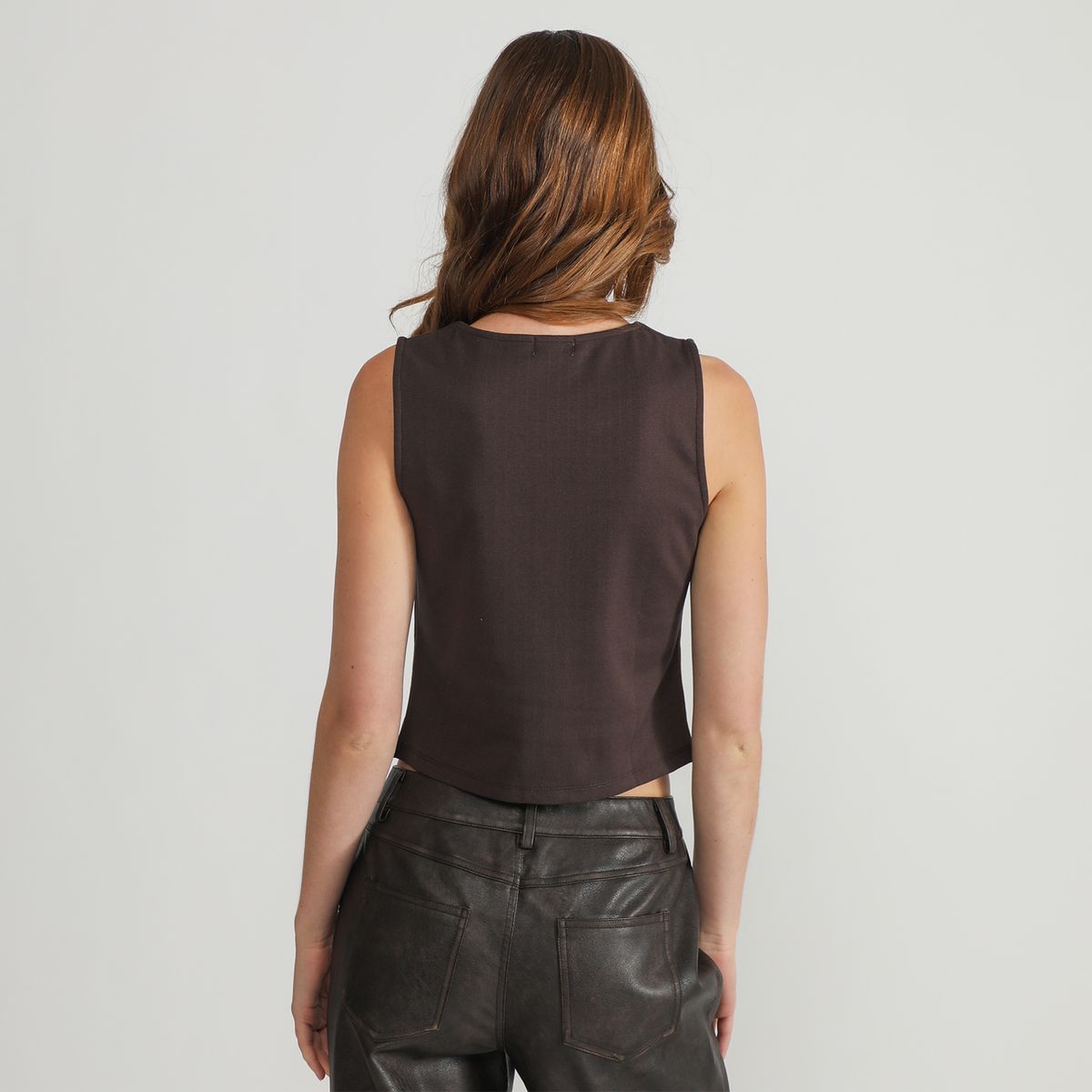 SYBILLA - Blusa Sin Mangas Mujer Sybilla