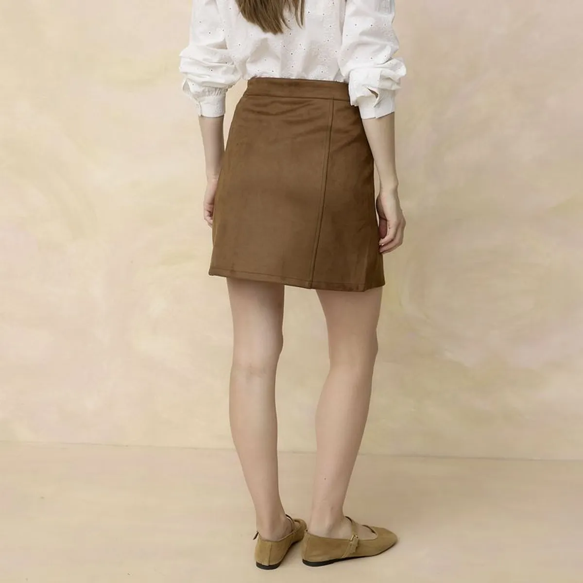 ELLE - Falda Corta Mujer Elle