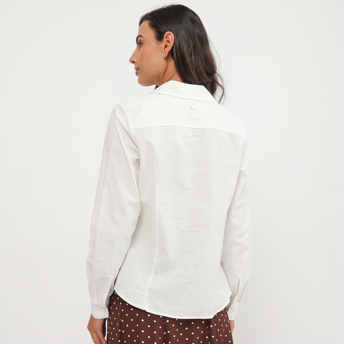 ELLE - Blusa Manga Larga Mujer Elle