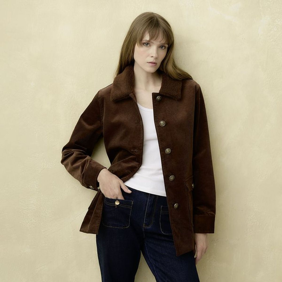 UNIVERSITY CLUB - Casaca Manga Larga Mujer University Club