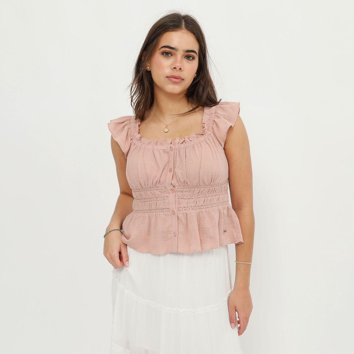 AMERICAN ABBEY - Blusa Sin Mangas Mujer American Abbey