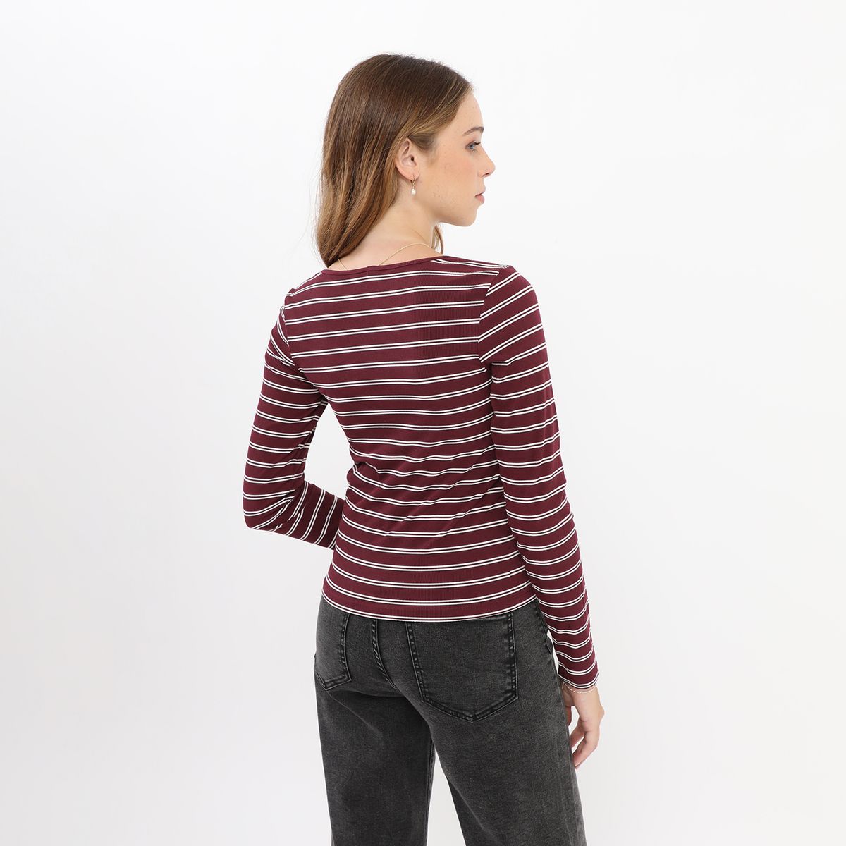 AMERICAN ABBEY - Polo Manga Larga Mujer American Abbey