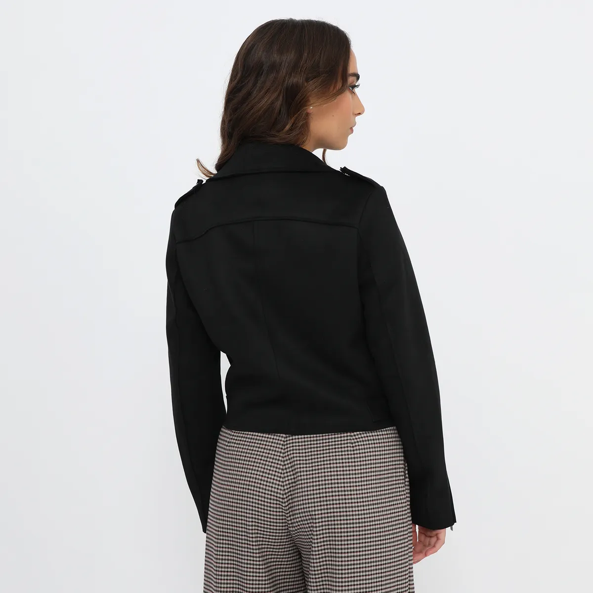 DENIMLAB - Casaca Efecto Suede Mujer Denimlab