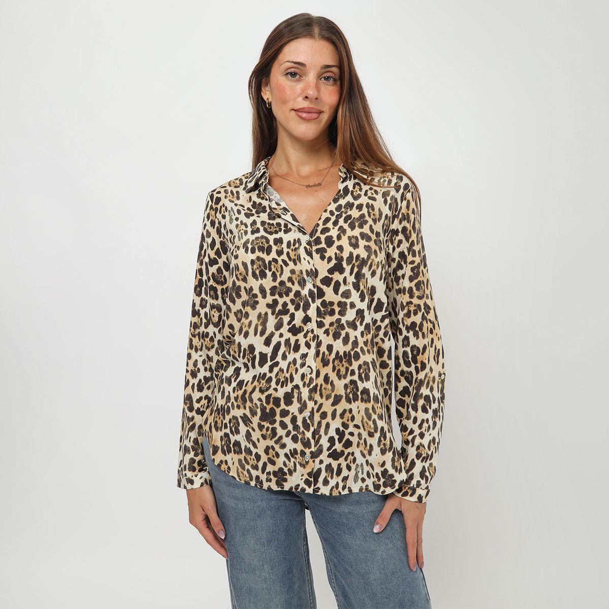 BASEMENT - Blusa Manga Larga Mujer Basement