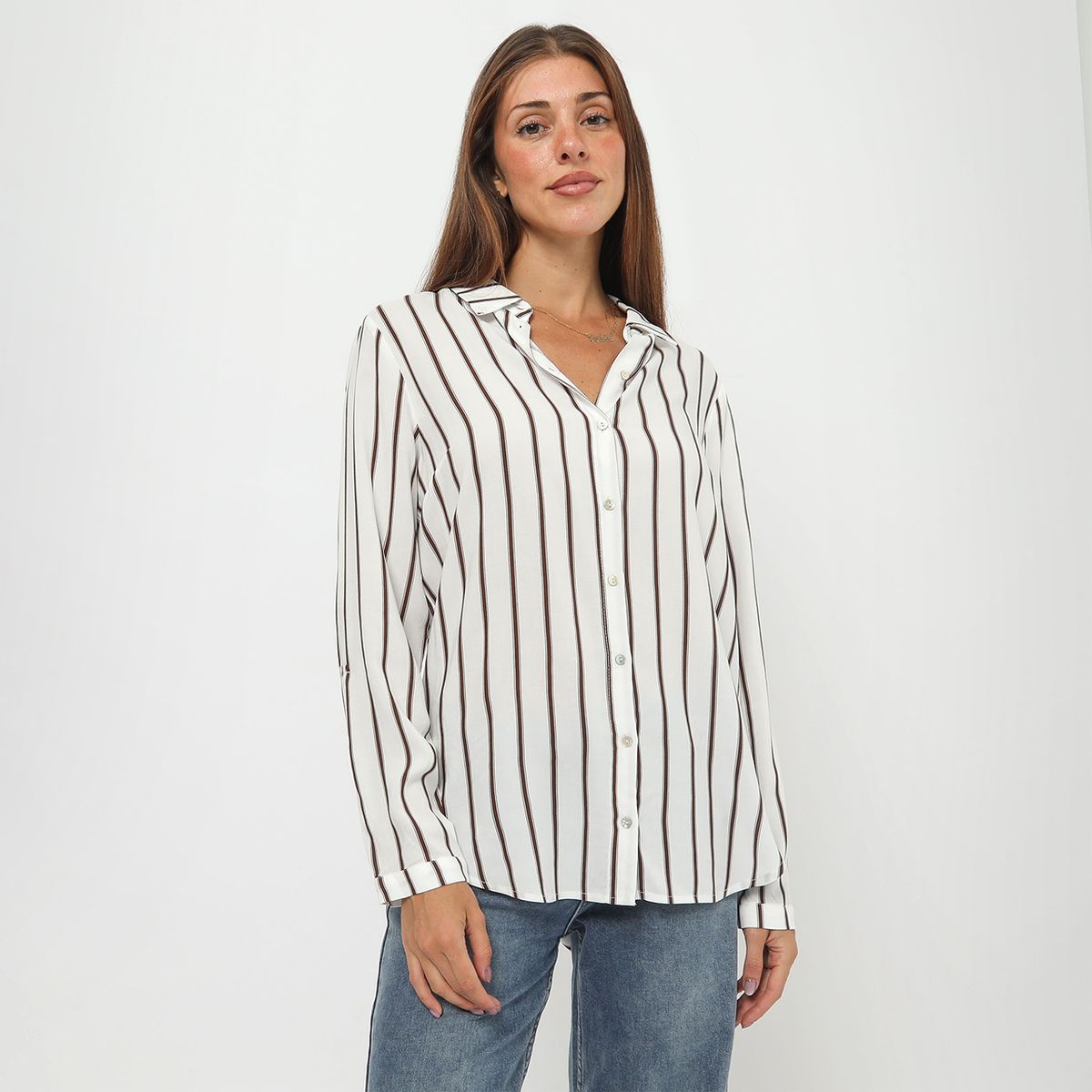 BASEMENT - Blusa Manga Larga Mujer Basement