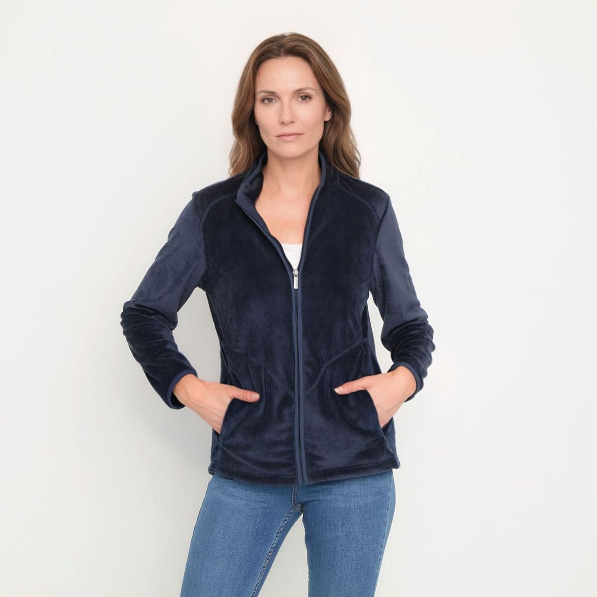 NEWPORT - Casaca Polar Mujer Newport