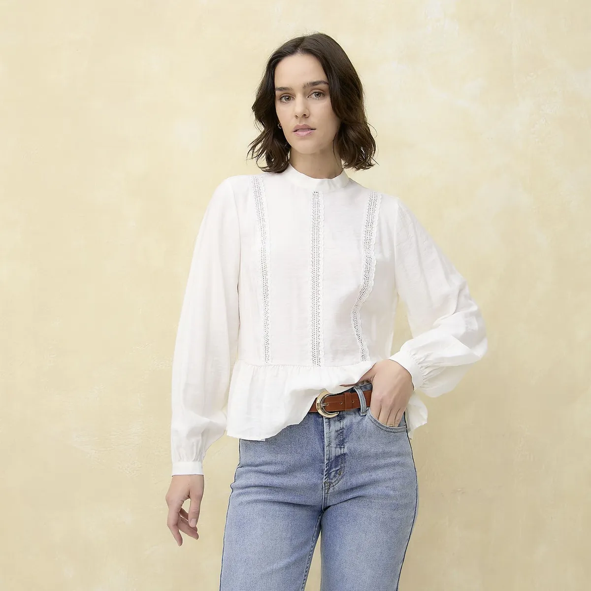 UNIVERSITY CLUB - Blusa Manga Larga Mujer University Club