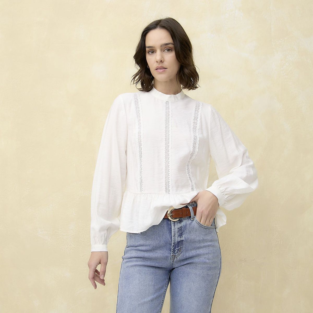 UNIVERSITY CLUB - Blusa Manga Larga Mujer University Club